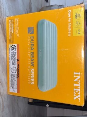 Intex Dura-Beam Series Cozy Kidz Air Mattress - Light Blue